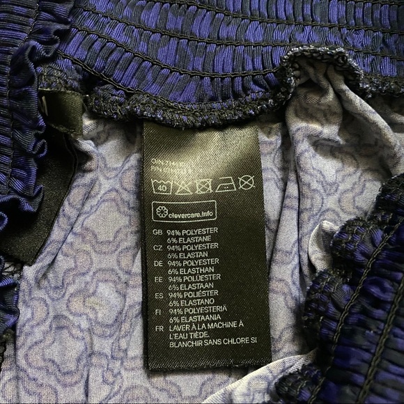 Trend Navy Blue Pants Wide Legs - Picture 6 of 6